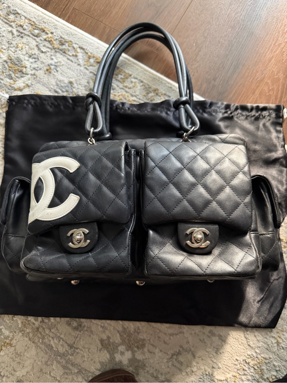 Chanel Cambon Multi-pocket Leather bag